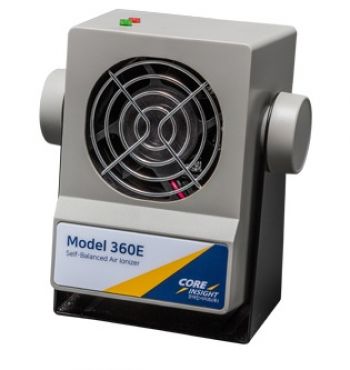Ionizing  blower (DC) model 360E   (Self-cleaning the ion injector)